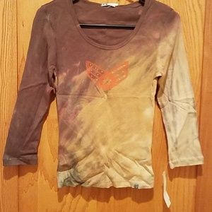 Top Cotton Mid-Long Sleeve NWT